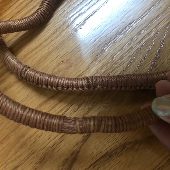 Ethnic straw market bag - Picture 6 of 6